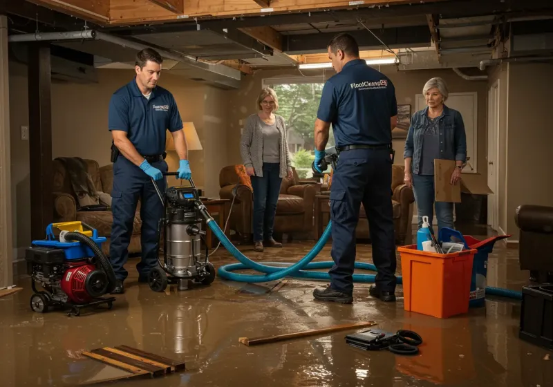 Basement Water Extraction and Removal Techniques process in Sterling, KS